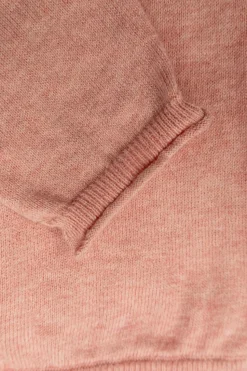 Bonpoint RÓŻOWY Komplet: sweter i spodnie