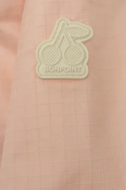 Bonpoint RÓŻOWY Kurtka z logo