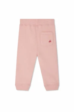 Bonpoint RÓŻOWY Spodnie dresowe