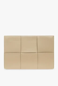 Bottega Veneta beżowy Etui na dokumenty ‘Acro’