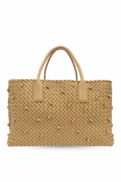 Bottega Veneta beżowy Torba `Cabat Medium` typu `shopper`
