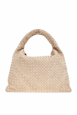 Bottega Veneta beżowy Torba na ramię `Large Hop`