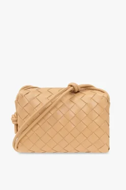 Bottega Veneta beżowy Torba na ramię ‘Loop Mini’