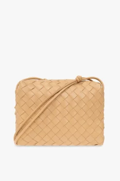 Bottega Veneta beżowy Torba na ramię ‘Loop Small’