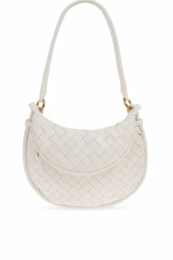 Bottega Veneta BIAŁY Torba na ramię ‘Gemelli Small’