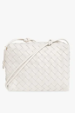 Bottega Veneta BIAŁY Torba na ramię ‘Loop Small’