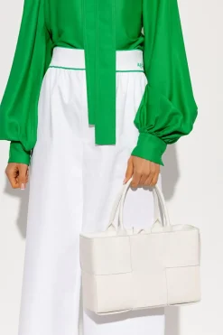 Bottega Veneta BIAŁY Torba ‘Arco Small’ typu ‘shopper’