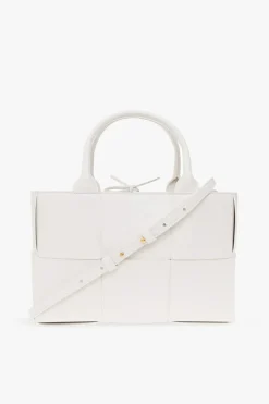 Bottega Veneta BIAŁY Torba `Arco Mini` typu `shopper`