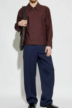 Bottega Veneta BORDO Kurtka z kieszenią