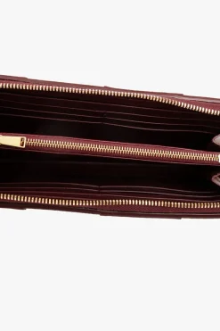 Bottega Veneta BORDO Portfel z plecionką ‘Intreccio ’