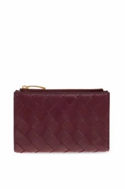 Bottega Veneta BORDO Skórzany portfel