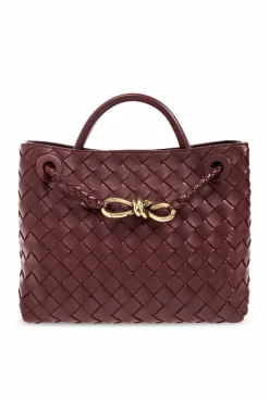 Bottega Veneta BORDO Torba na ramię ‘Andiamo Small’