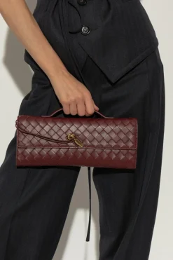 Bottega Veneta BORDO Torba do ręki`Long Andiamo`