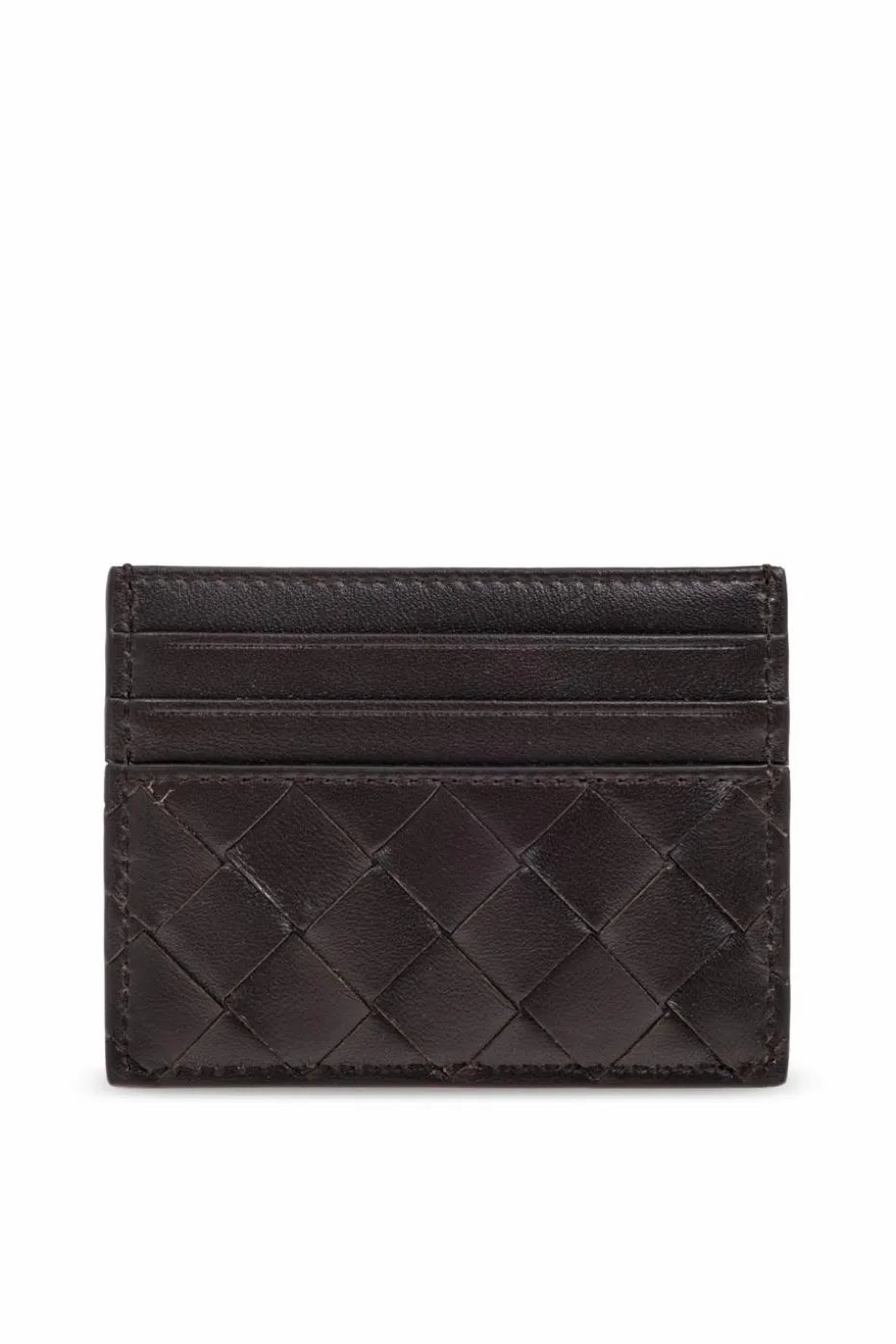 Bottega Veneta BRĄZOWY Etui na karty