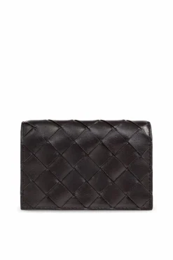 Bottega Veneta BRĄZOWY Etui na karty