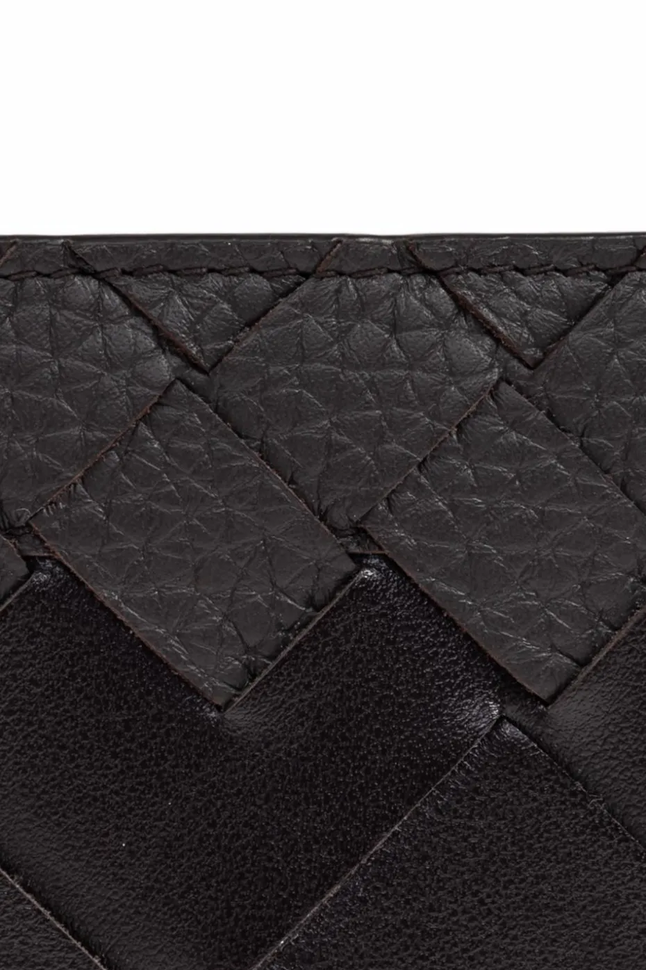 Bottega Veneta BRĄZOWY Etui na karty