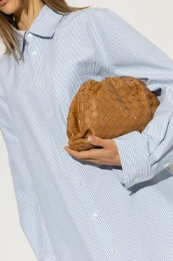 Bottega Veneta BRĄZOWY Kopertówka ‘Pouch Small’