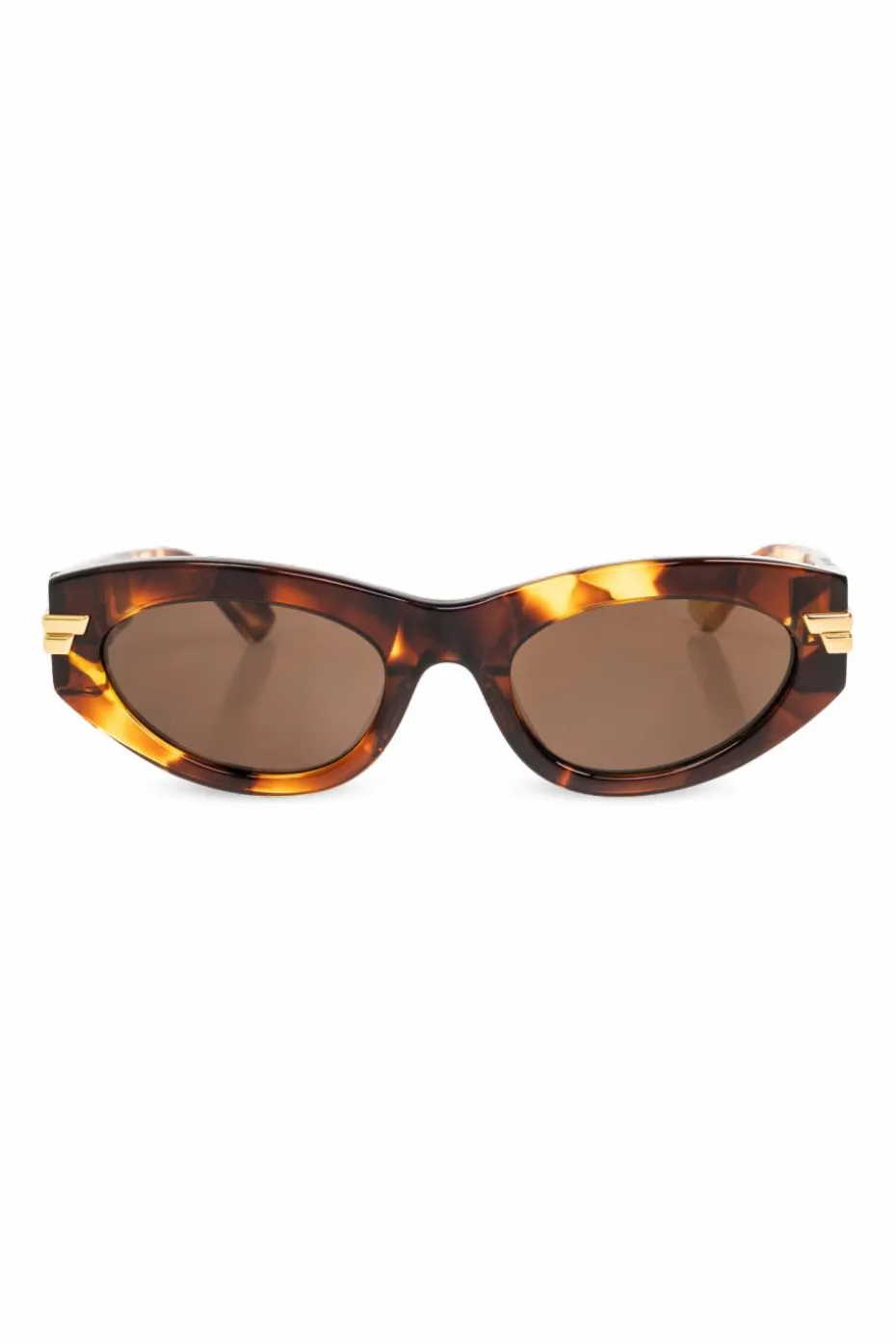 Bottega Veneta BRĄZOWY Okulary przeciwsłoneczne