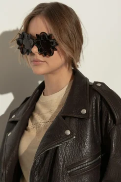 Bottega Veneta BRĄZOWY Okulary przeciwsłoneczne