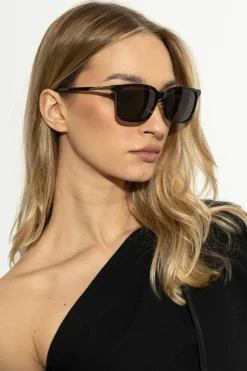 Bottega Veneta BRĄZOWY Okulary przeciwsłoneczne
