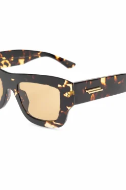 Bottega Veneta BRĄZOWY Okulary przeciwsłoneczne