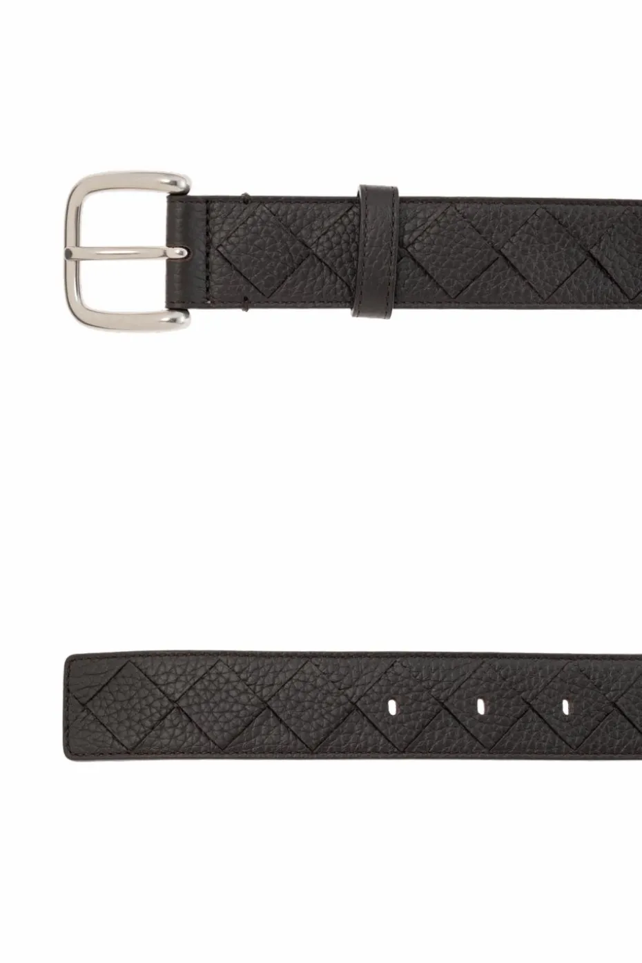 Bottega Veneta BRĄZOWY Skórzany pasek