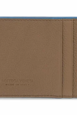 Bottega Veneta BRĄZOWY Skórzane etui na karty