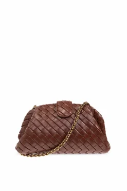 Bottega Veneta BRĄZOWY Torba 'Lauren 1980`