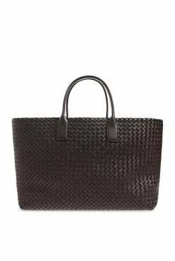 Bottega Veneta BRĄZOWY Torba ‘Cabat Large’ typu ‘shopper’