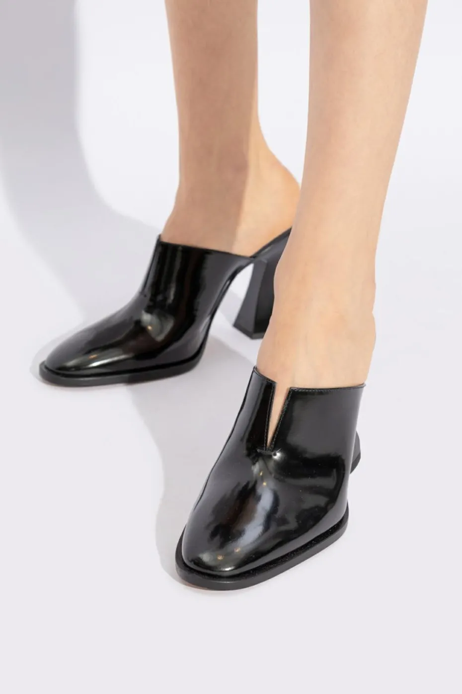 Bottega Veneta CZARNY Buty na obcasie ‘Cha-Cha’