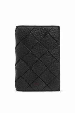 Bottega Veneta CZARNY Etui na karty