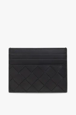Bottega Veneta CZARNY Etui na karty