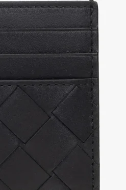 Bottega Veneta CZARNY Etui na karty