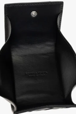 Bottega Veneta CZARNY Etui na monety