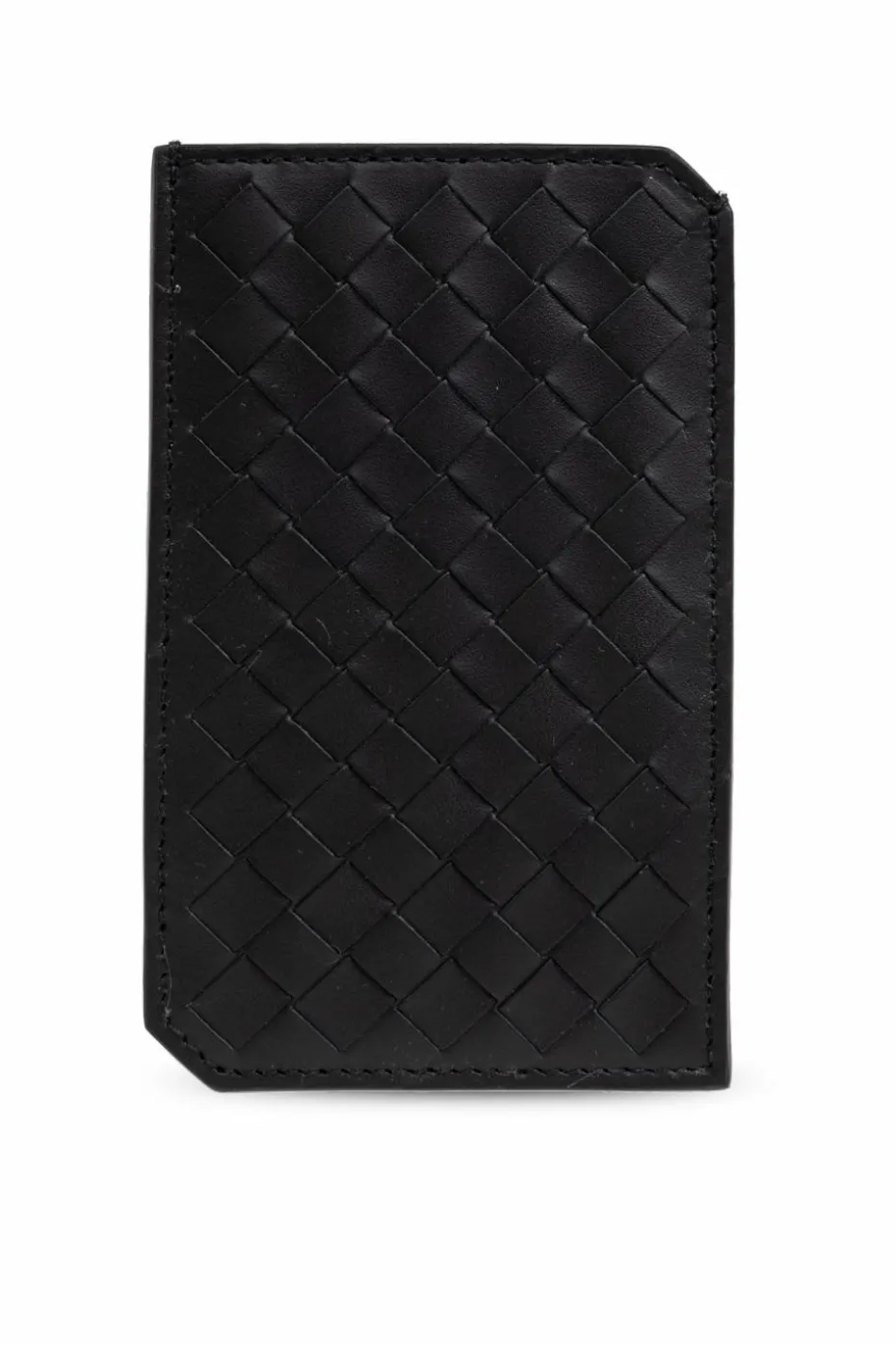 Bottega Veneta CZARNY Etui na karty