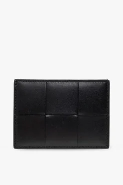 Bottega Veneta CZARNY Etui na karty