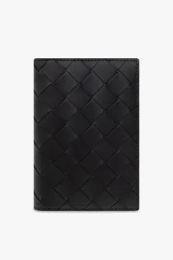 Bottega Veneta CZARNY Etui na paszport