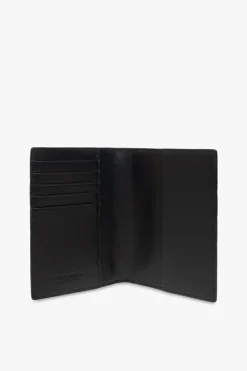 Bottega Veneta CZARNY Etui na paszport