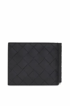 Bottega Veneta CZARNY Etui na banknoty