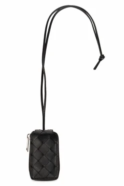 Bottega Veneta CZARNY Etui na klucze