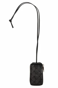 Bottega Veneta CZARNY Etui na klucze