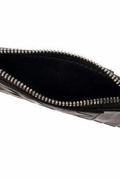 Bottega Veneta CZARNY Etui na karty