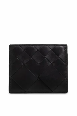 Bottega Veneta CZARNY Etui na karty z logo