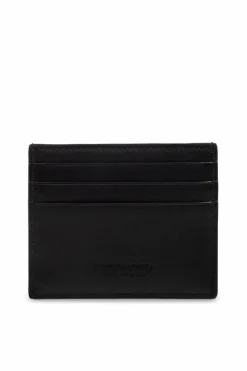 Bottega Veneta CZARNY Etui na karty z logo
