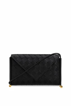 Bottega Veneta CZARNY Etui na telefon `Solstice Horizontal`