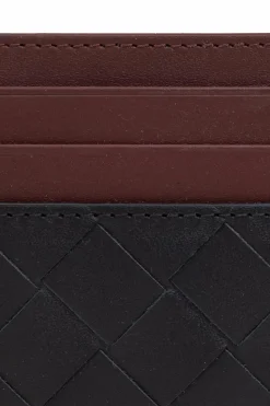 Bottega Veneta CZARNY Etui na karty