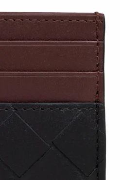 Bottega Veneta CZARNY Etui na karty
