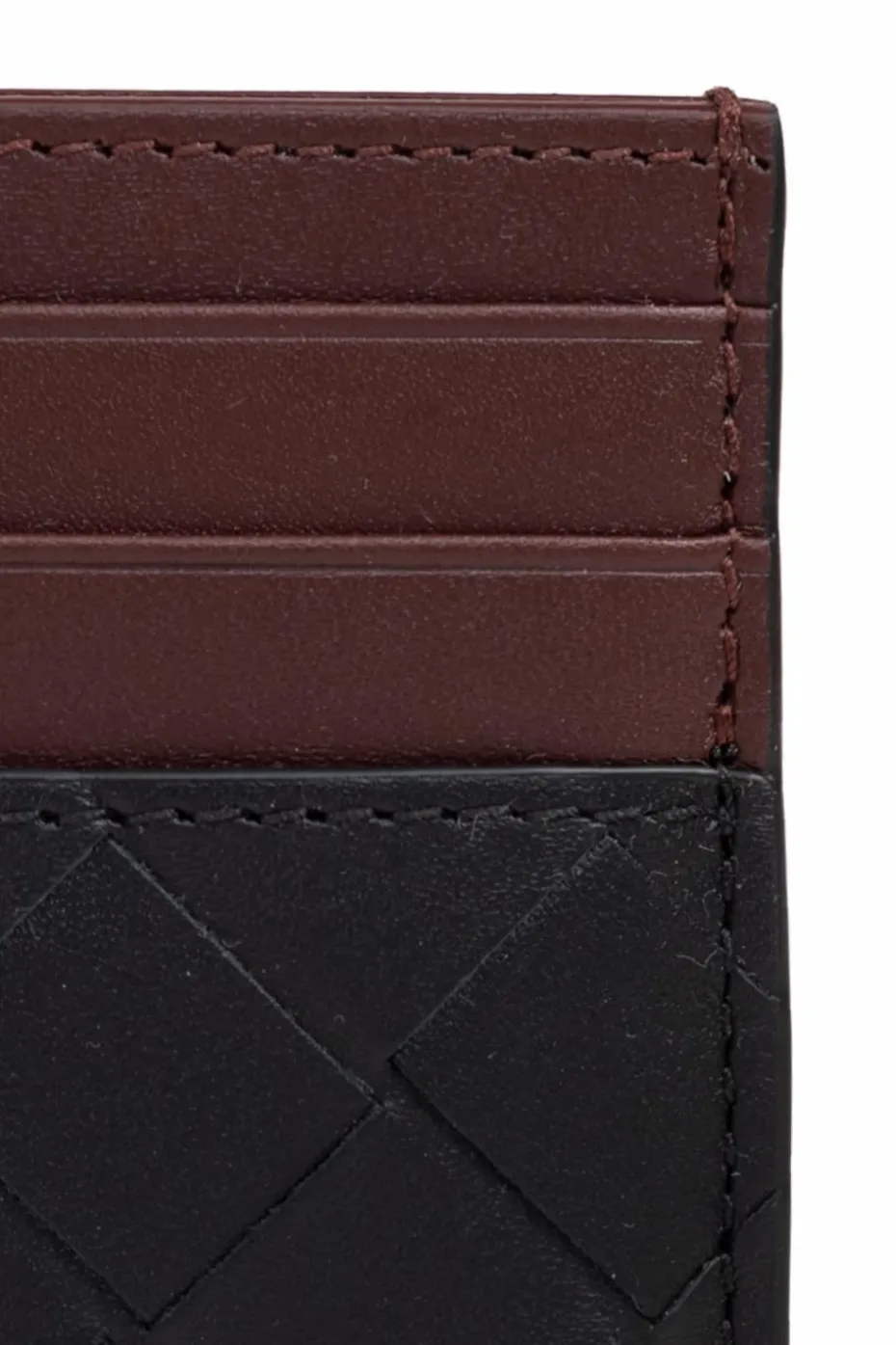 Bottega Veneta CZARNY Etui na karty