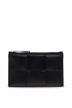 Bottega Veneta CZARNY Etui na karty