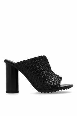 Bottega Veneta CZARNY Klapki na obcasie ‘Atomic’